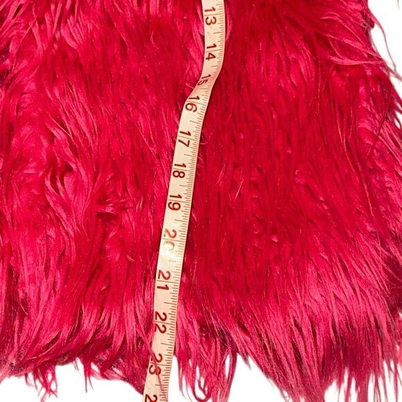 Wild Fable Fusia long faux hair jacket - Picture 8 of 8